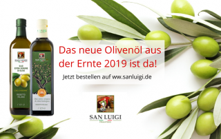 DAS NEUE OLIVENÖL 2019 ist da - www.sanluigi.de
