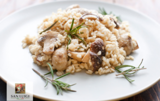 Ein verführerisch leckeres und leichtes Pilz-Risotto - ein italienischer Klassiker einfach zubereitet
