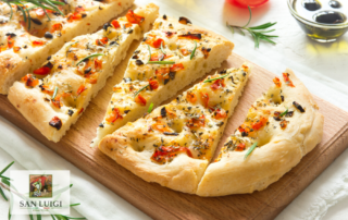 selbsgemachtes Focaccia - Rezepte San Luigi