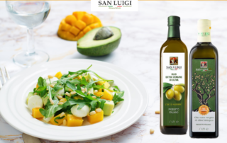 Entdecken Sie den sommerlichen, fruchtig-frischen Rucola-Möhren-Mango-Salat für sich